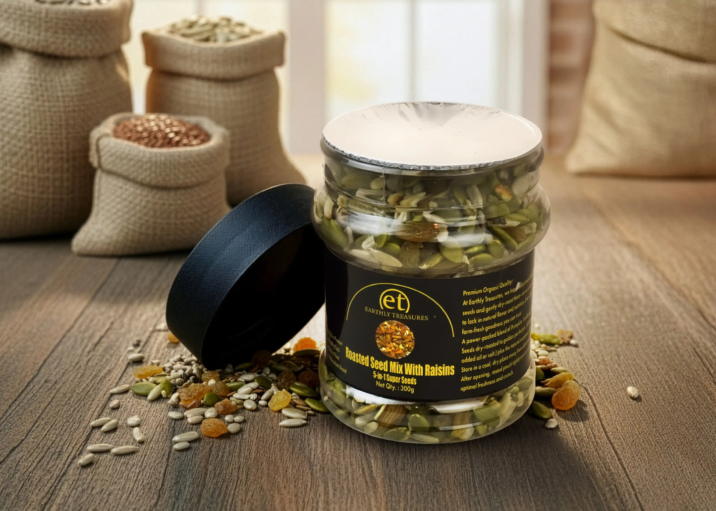 Roasted Seed Mix – Raisin Strength