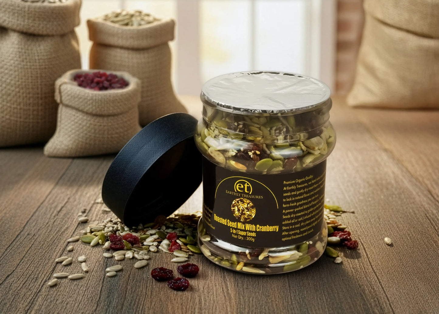 Cranberry Roasted Super Seeds Mix