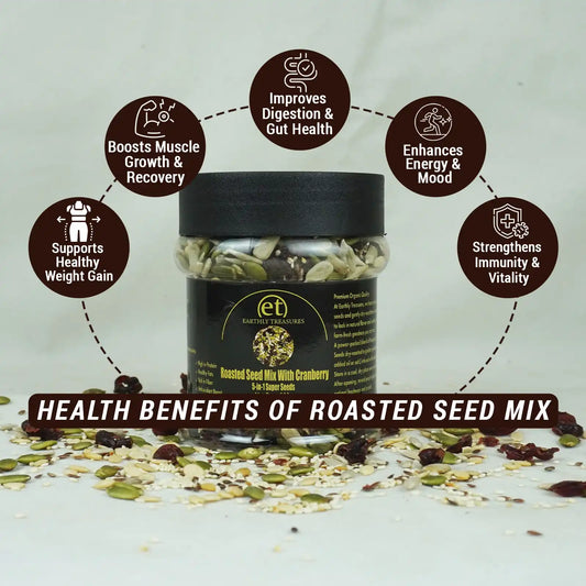 Cranberry Roasted Super Seeds Mix