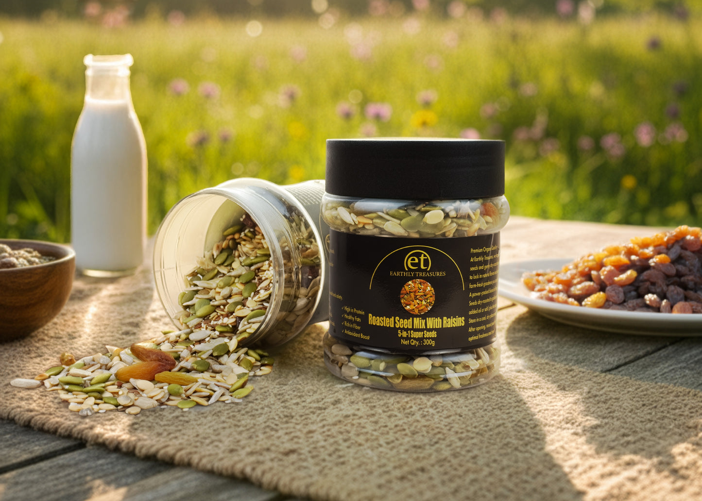 Roasted Seed Mix – Raisin Strength