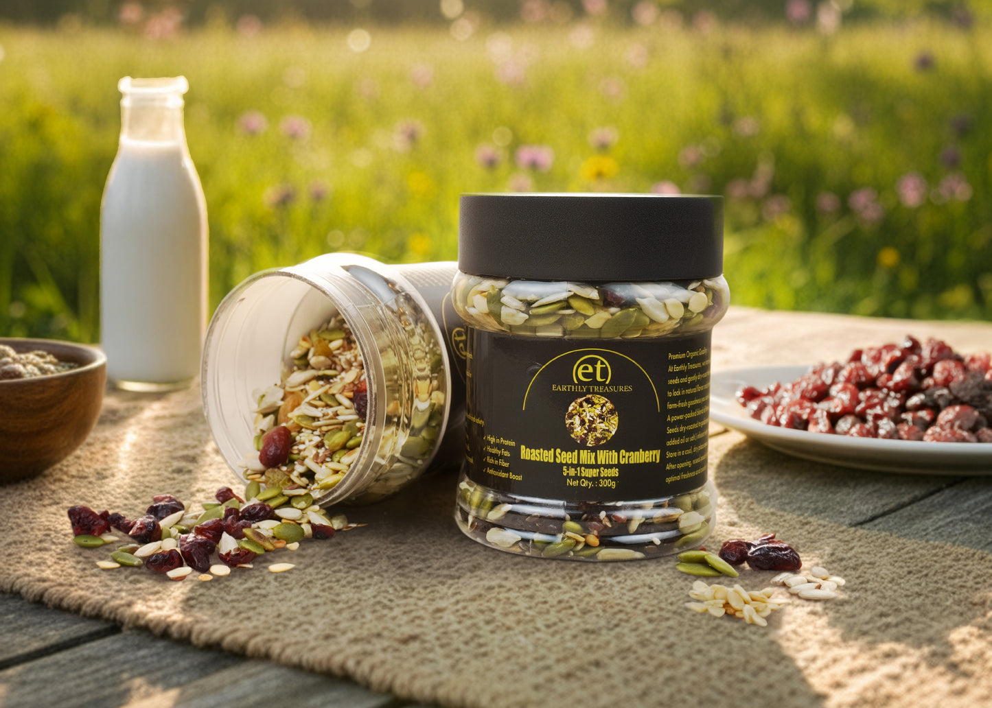 Cranberry Roasted Super Seeds Mix