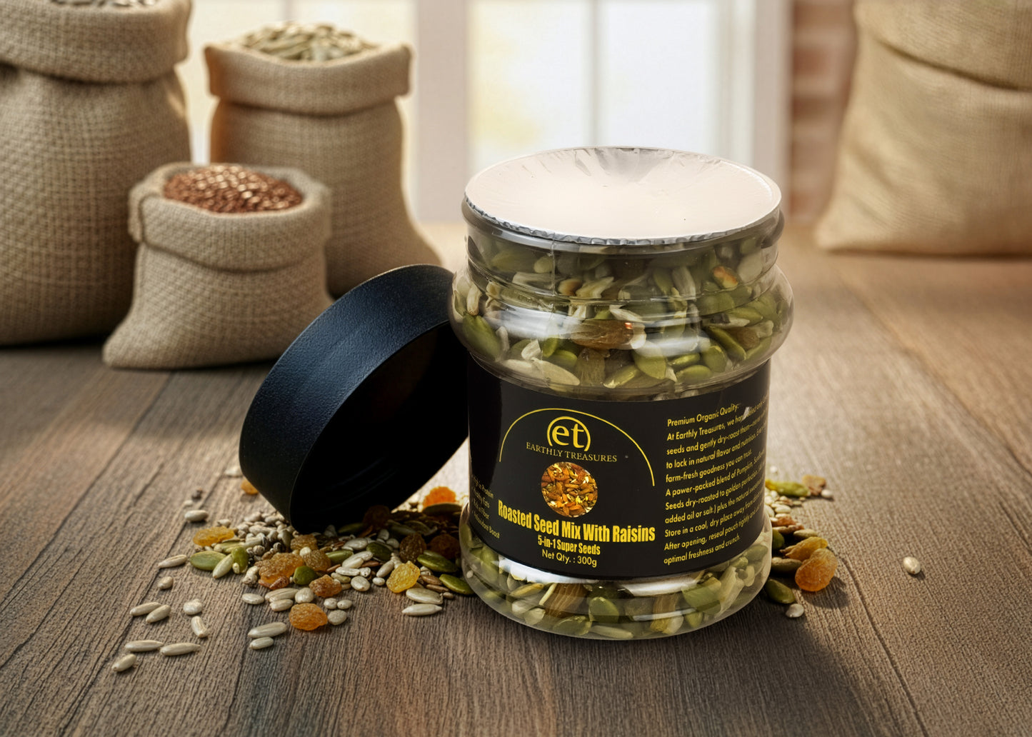 Roasted Seed Mix – Raisin Strength