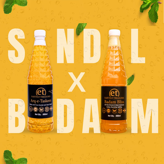 Herbal Chill Combo – Arq-e-Taskeen + Badam Bliss