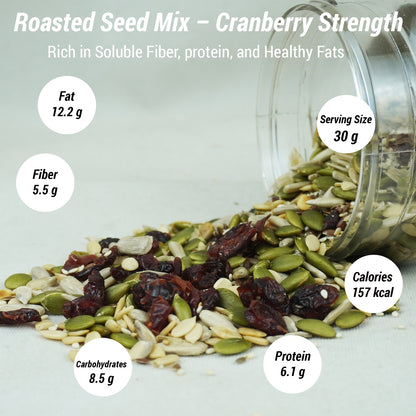 Cranberry Roasted Super Seeds Mix