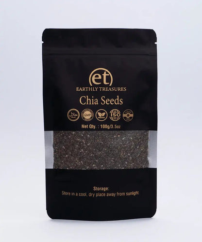 Chia Seeds - Earthly Treasures