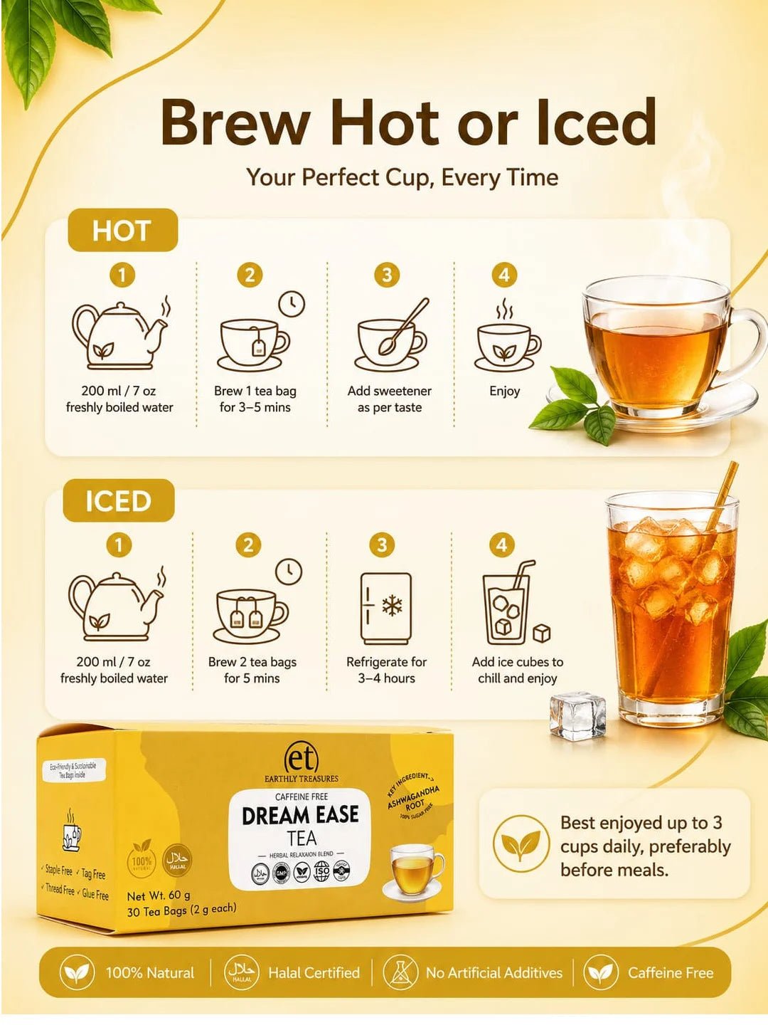 Dream Ease Tea - Earthly Treasures