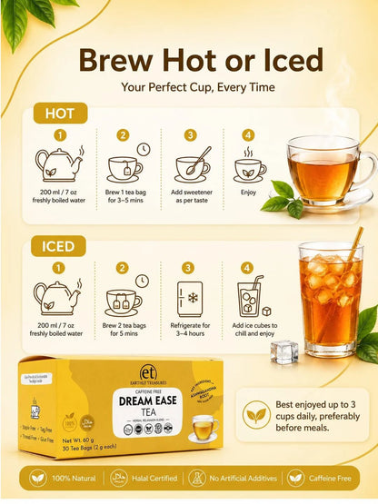 Dream Ease Tea - Earthly Treasures