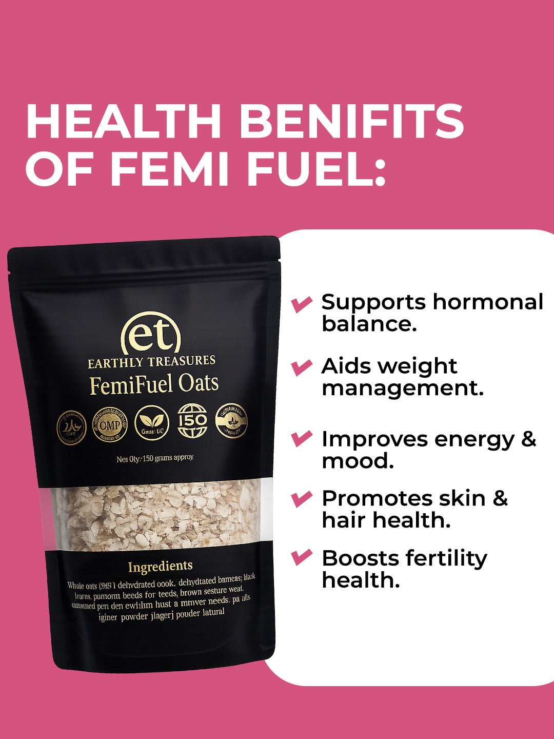 FemiFuel Oats - Earthly Treasures