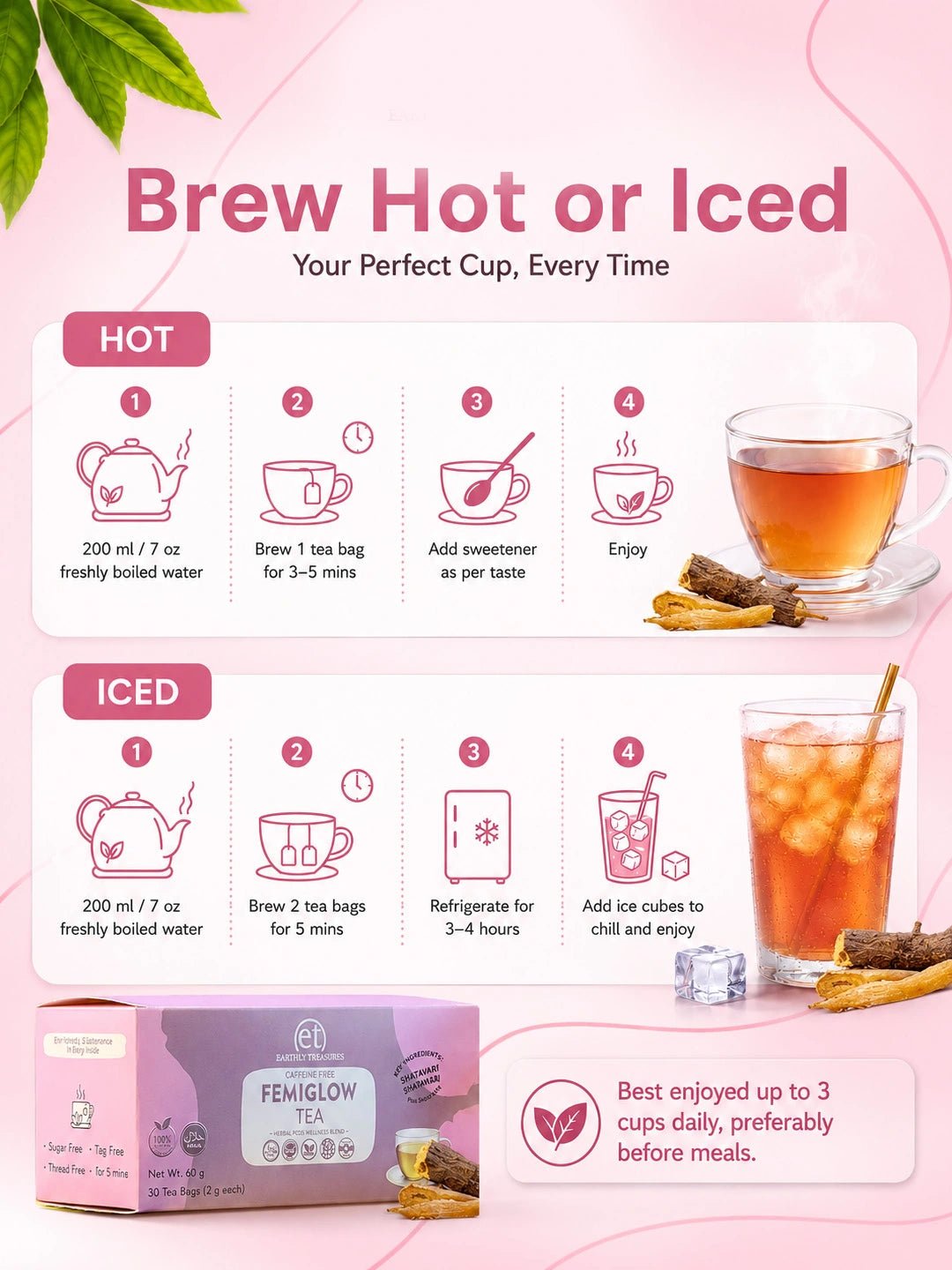 Femiglow Tea - Earthly Treasures