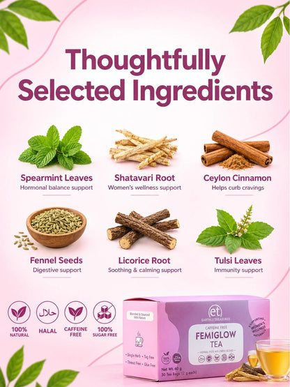 Femiglow Tea - Earthly Treasures