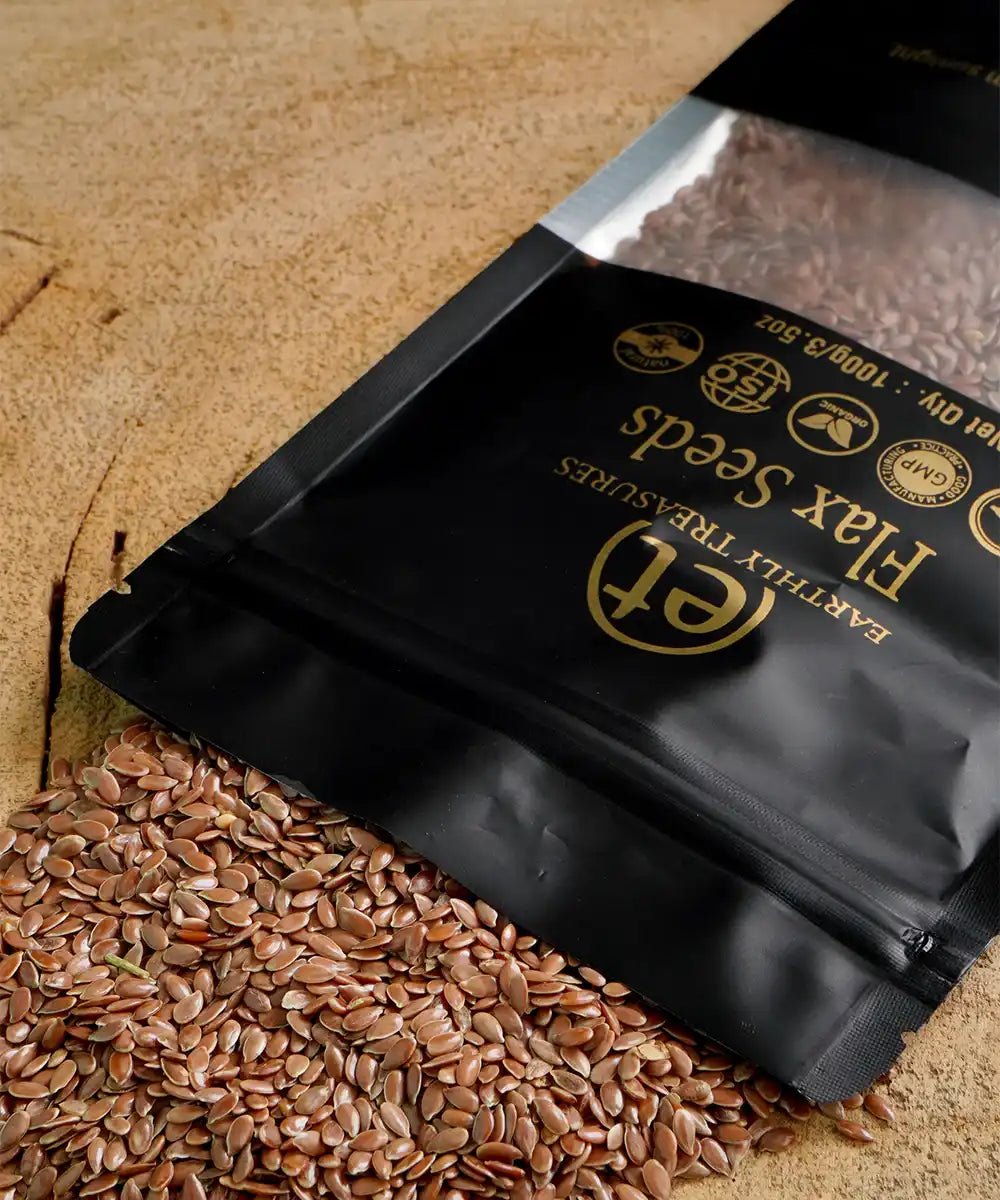 Flax Seeds - Earthly Treasures
