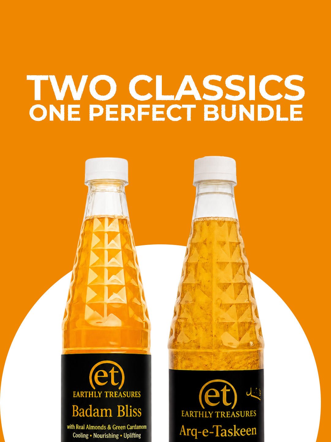Herbal Chill Combo – Arq-e-Taskeen + Badam Bliss - Earthly Treasures