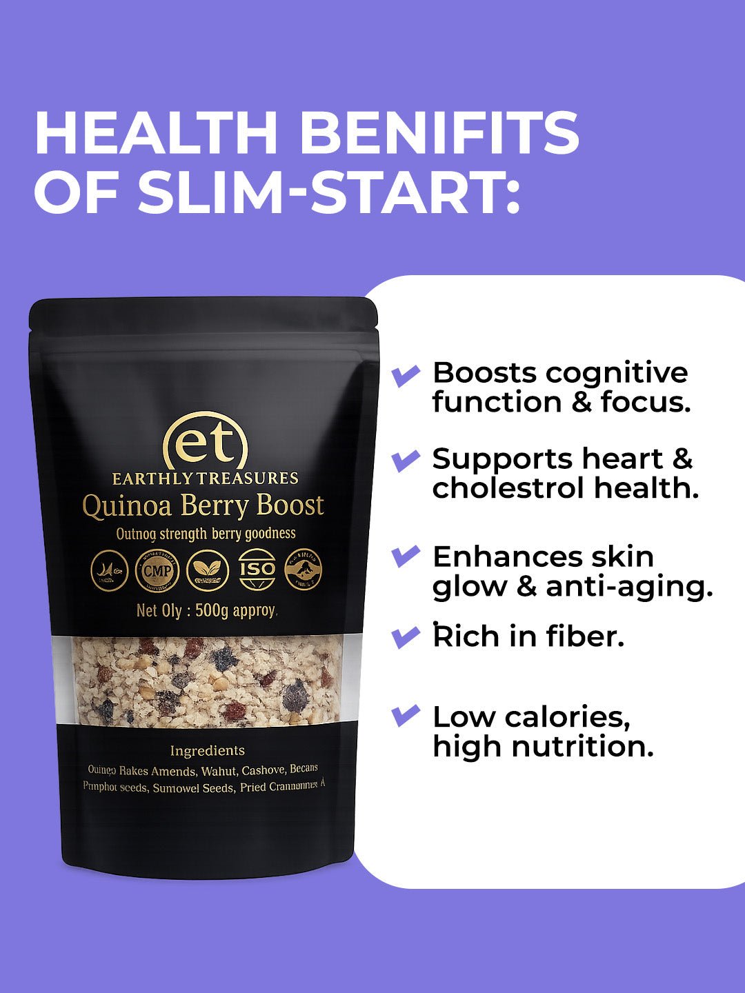 Quinoa Berry Boost - Earthly Treasures