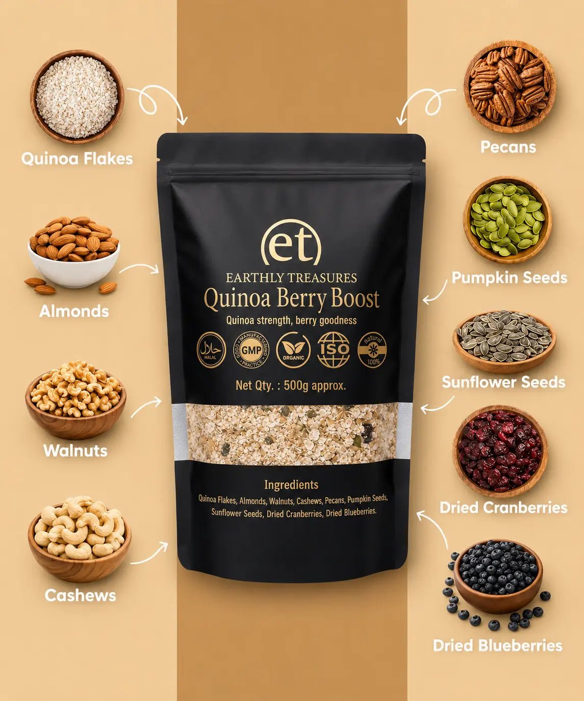 Quinoa Berry Boost - Earthly Treasures