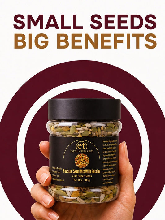 Roasted Seed Mix – Raisin Strength - Earthly Treasures