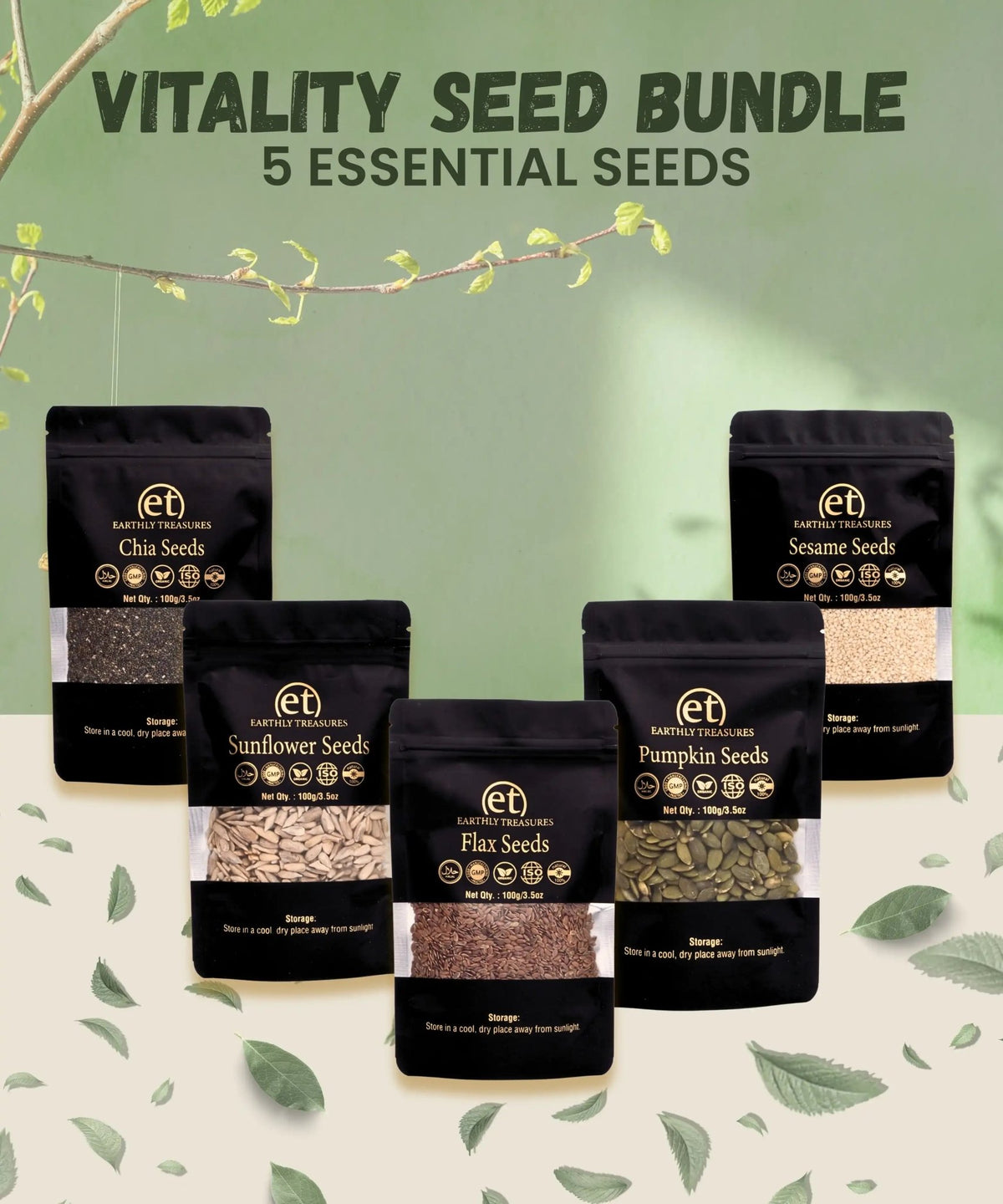 Vitality Seed Bundle - Earthly Treasures